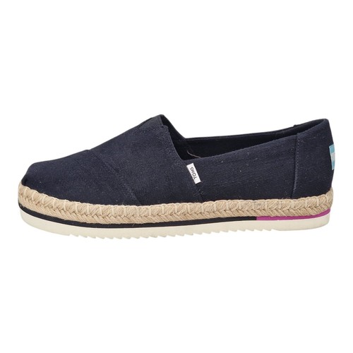 Toms women black canvas - women's,