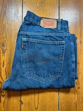 Vintage Levi’s 505 ladies blue jeans 32w 28l