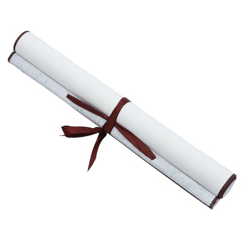 Blank hanging wall scroll - blank,