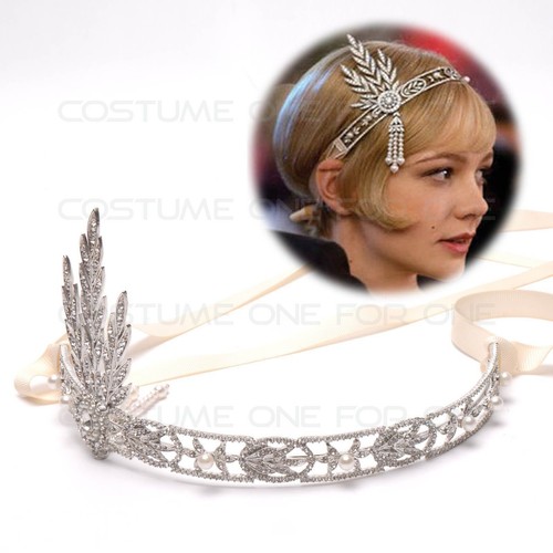 Silver 1920s flapper - 1920s,