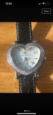 New Ladies Aqua Master ~ Heart Diamond Bezel Watch ~ Valentine