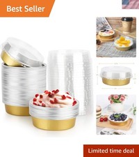 Disposable Pie Tins 4 Inch, 50