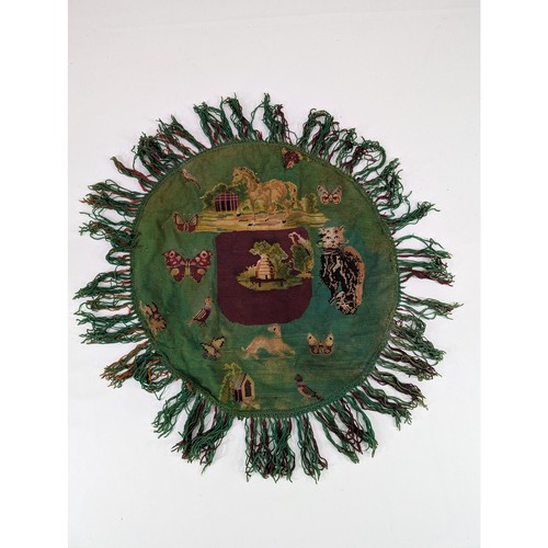 Antique bohemian needlepoint - antique,