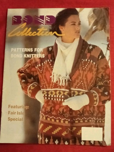 Machine knitting booklet bond - knitting, booklet-bond