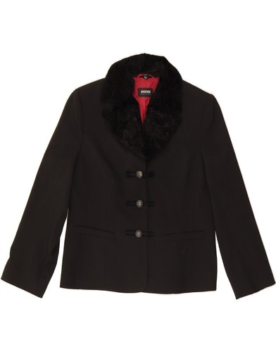 Hucke womens button blazer - button,