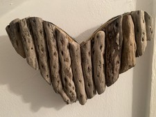 Rustic driftwood heart shaped - heart,