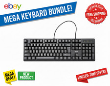 Full Size USB Wired Keyboard