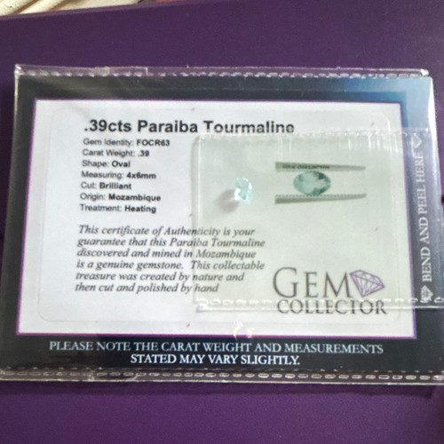 Gem collector paraiba - collector,