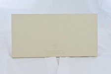 Genuine Offical Rolex Dealer Display Tray / Plinth - Cream Leather Effect finish