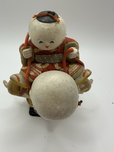 Antique japanese doll kyoto - antique,