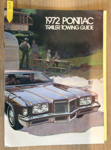 1972 pontiac trailer - trailer, towing