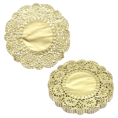 100 pcs gold - gold, paper