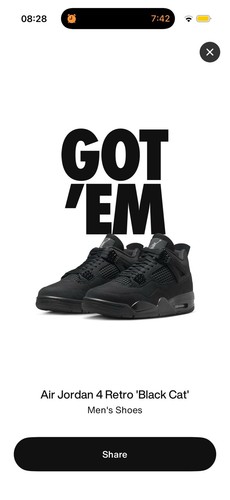 Jordan retro black - jordan, cat