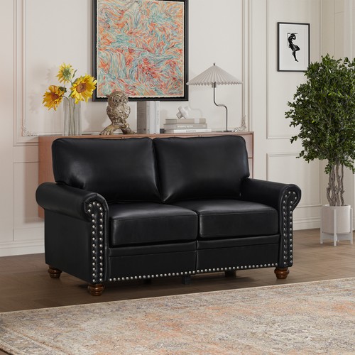 Living room sofa loveseat - sofa,