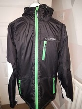 Campri Men's Black Skiwear  Hooded Jacket size L in good used condition