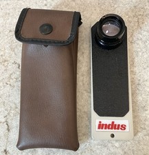 Vintage INDUS Microfiche Viewer Handheld Reader