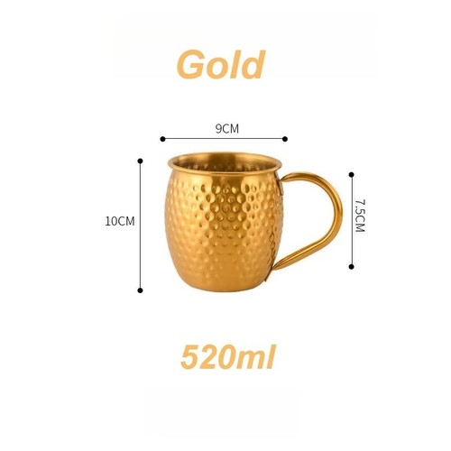 530ml pure copper mug cup - cup, for