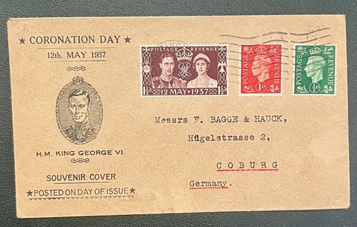 1937 king george coronation - 1937, vi