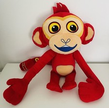 Tinga Tinga Tales Red Monkey Talking Clean & Working 14"