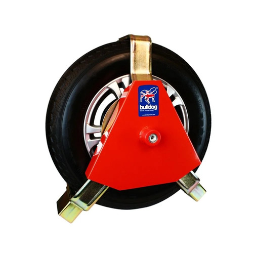 Trailer wheel clamp - trailer,