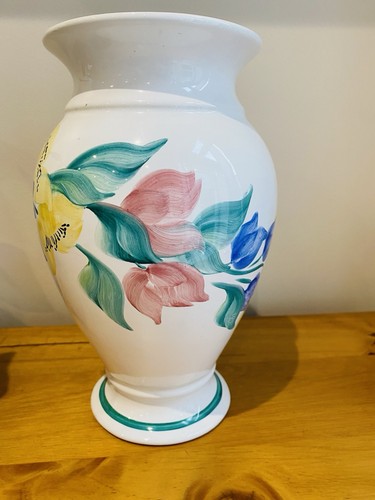 Hand painted vase - hand,