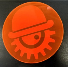 Laser engraved Clockwork 3mm