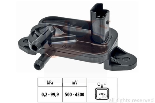 New sensor exhaust - new, pressure