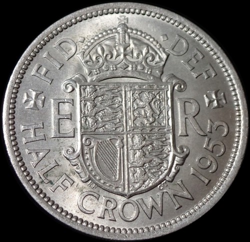 Half crown 1953 - crown,