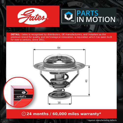 Coolant thermostat fits toyota - thermostat,