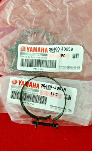 Yamaha air hose clips - (x2)yamaha,
