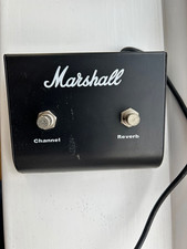 Marshall 2-Button Foot Switch Channel + Reverb Pedal Footswitch
