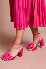 Coast Pink Heeled Sandals