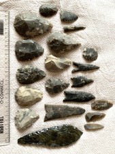 Flint Hand axes, Arrowheads