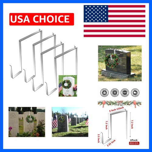 Wreath holder for cemetery - for,