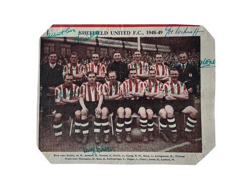 Sheffield united 1948 1949 - sheffield,