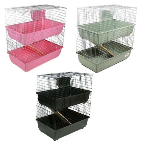 Rabbit guinea pig indoor cage - rabbit,