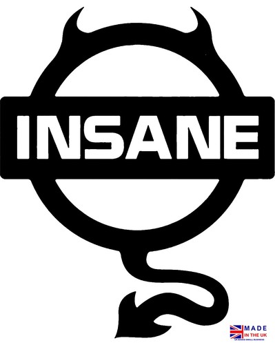 Nissan insane devil logo - nissan,