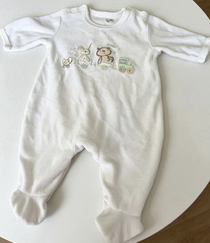 Mothercare white embroidered - white,
