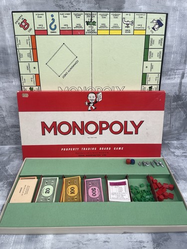 Vintage waddingtons monopoly - waddingtons,