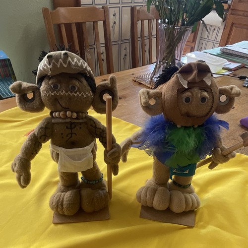 Tribal plush character - tribal,