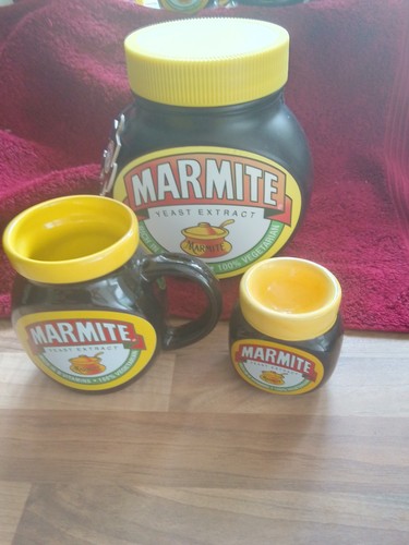 Marmite ceramic collectables - marmite,