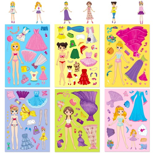 Princess dress sticker - princess,