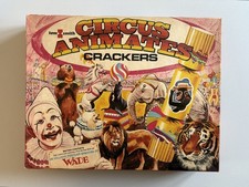 VINTAGE WADE 8 CRACKERS 'CIRCUS ANIMATES' TOM SMITH NO. 0930 COMPLETE SET UNUSED