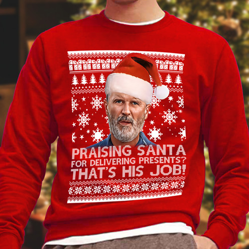 Roy keane praising santa - keane,