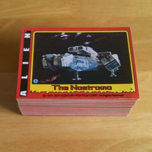 Topps alien trading - topps,