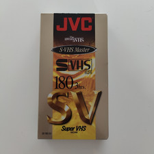 JVC S-VHS Master Tape SV180