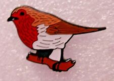 Robin pin badge. V2. Bereavement item. Friendly bird. Lost loved ones Mum