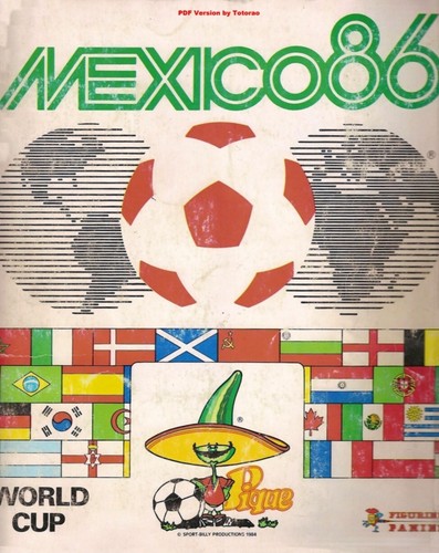 Panini world cup mexico 1986 - panini,
