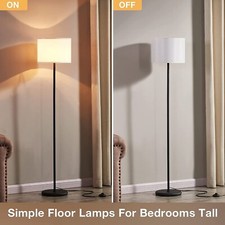  LED White Floor Lamp Simple