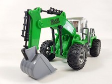 Remote Control Excavator Digger RC Backhoe Tractor Kids Toy Gift 3+ UK